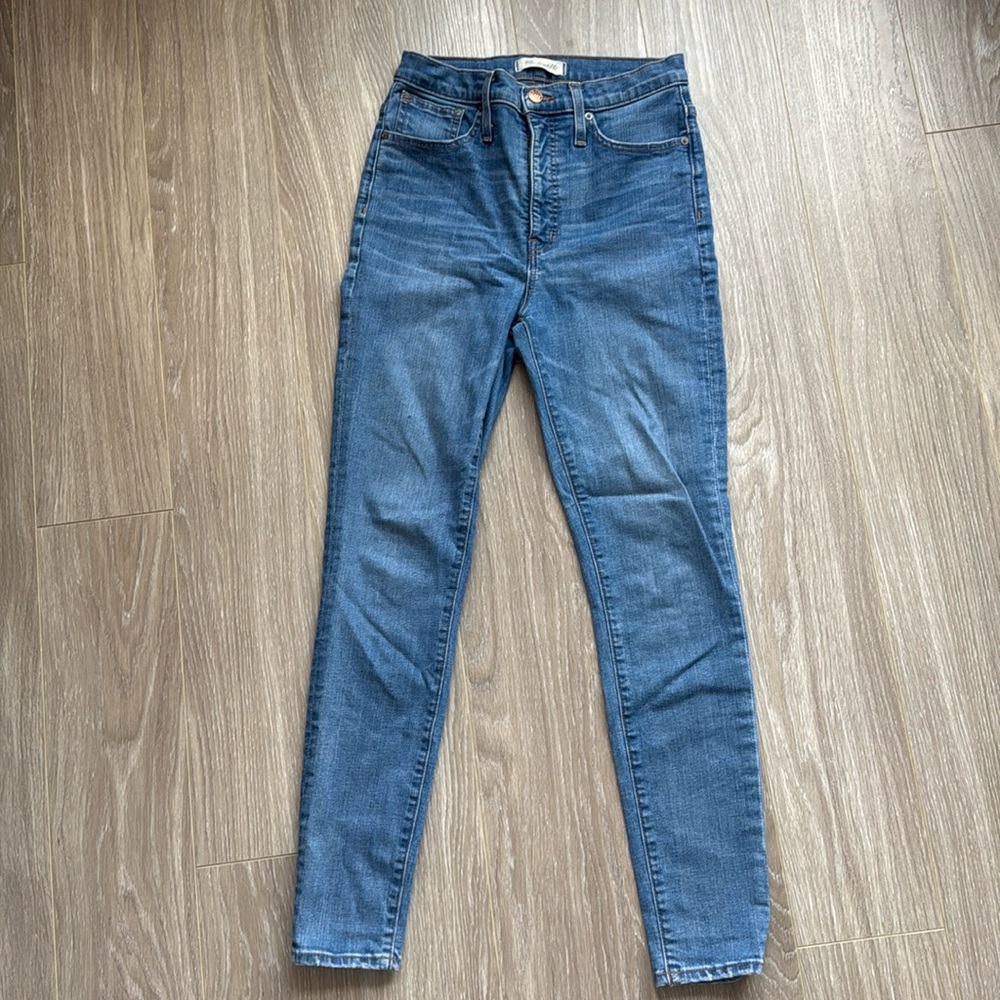 Madewell 11” High Rise Skinny Jeans - Size 26